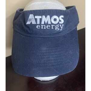 Atmos Energy Hat Visor Blue Adjustable Head Shots Brand